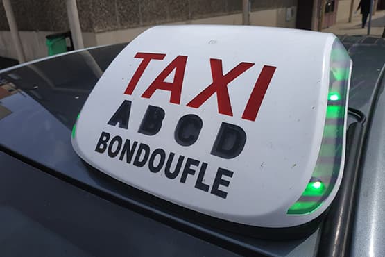 Service de Taxi sur réservation à Bondoufle